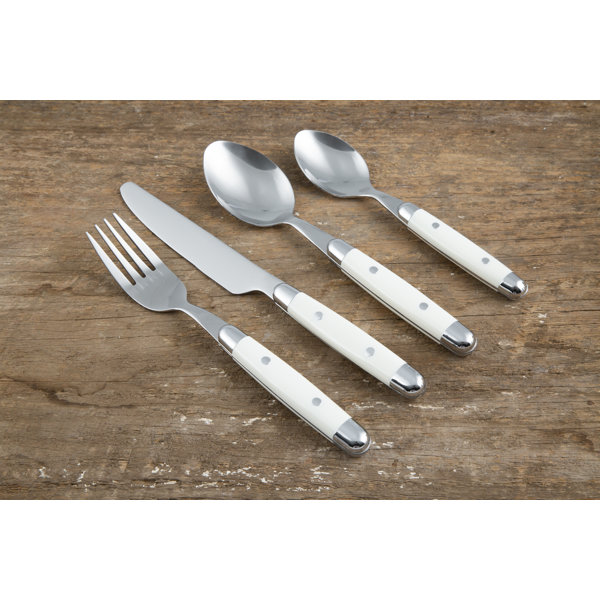 Winston Porter Linlithgow 16Piece Flatware Set, Service for 4 & Reviews